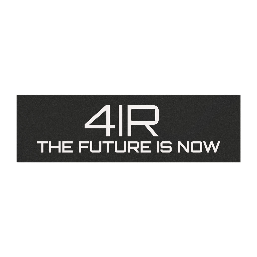 4IR The Future Is Now Car Magnet | Black Automotive Decal